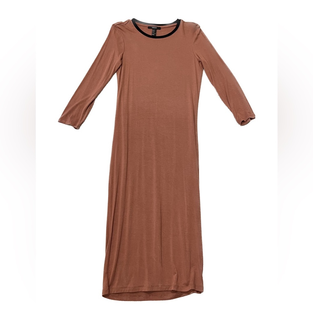 LONGSLEEVE MID MAXI DRESS